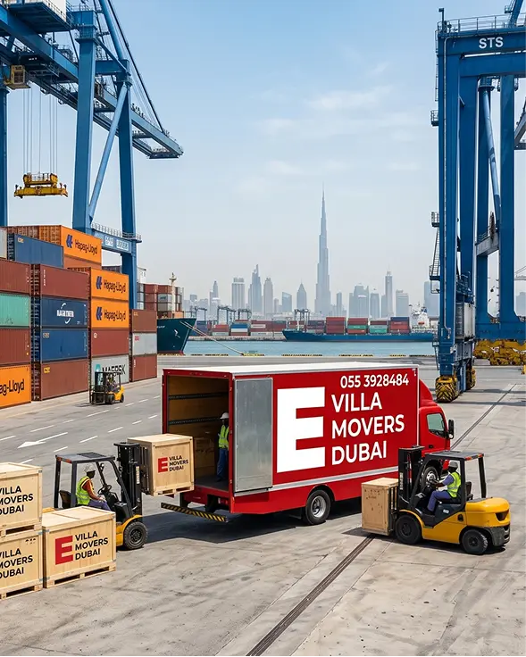 Evillamovers Dubai commercial relocation services