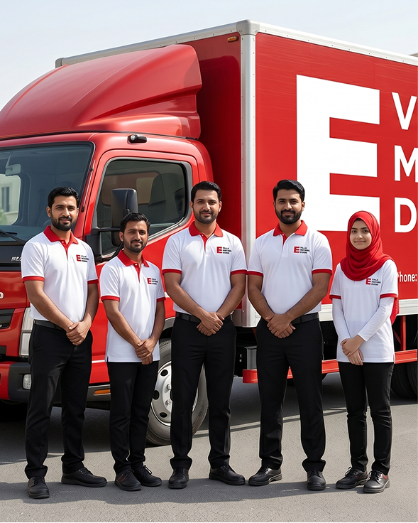 Evillamovers Dubai answering customer moving questions