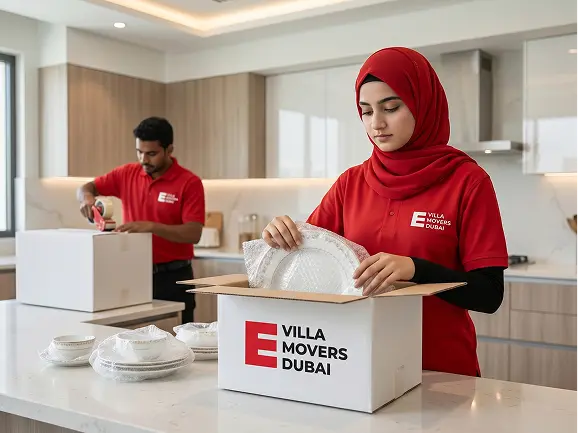 Evillamovers Dubai premium packing materials